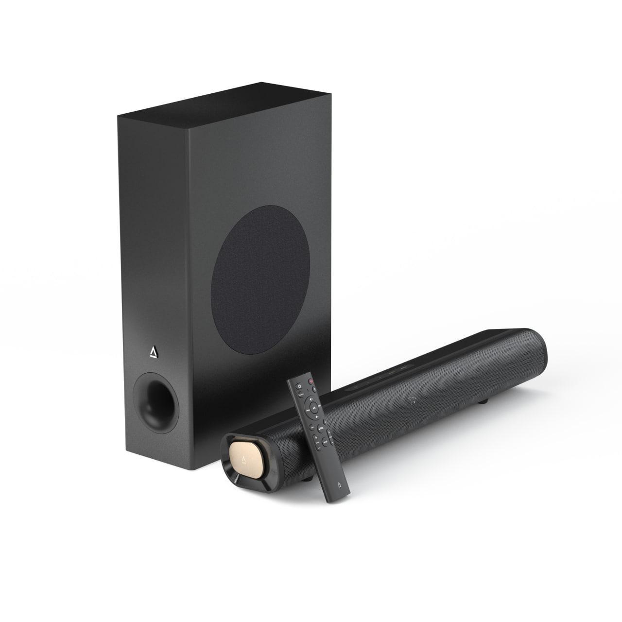 Altoparlantë Creative Stage Pro / 51MF8495AA000 / Soundbar 2.1 / Dolby Audio / 80W RMS / Bluetooth / HDMI ARC / USB-C – Zezë