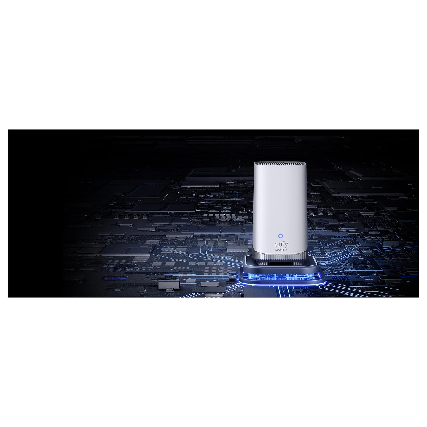 HomeBase 3 Anker Eufy T80303D1, 16 TB, Gigabit Ethernet, 2 × USB 2.0, SATA - Bardhë - 4