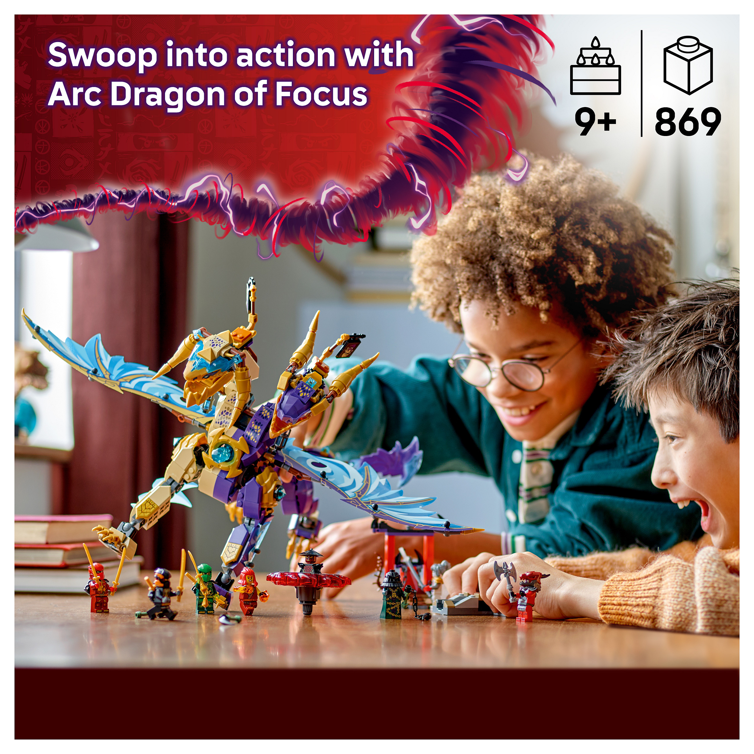 LEGO 71836 Ninjago Light Arc Dragon - 16