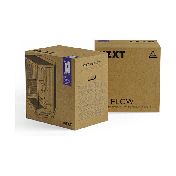 Kasë NZXT H6 Flow CC-H61FW-01 - Bardhë - 15