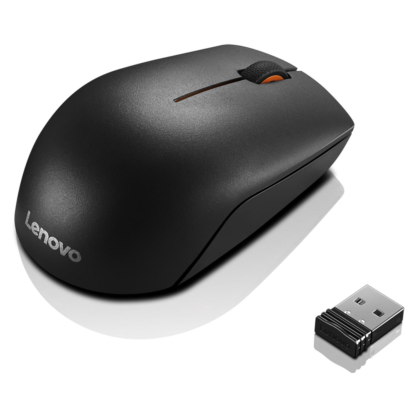 Maus pa kabllo Lenovo 300 Wireless Compact Mouse / 1000 DPI / 3 Butona / 2.4 GHz Nano USB - Zezë - 5