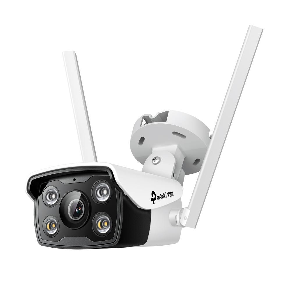 TP-Link VIGI C340-W 4MP – Full-Color Bullet Outdoor, 4mm, 79° FOV, Wi-Fi 2.4GHz, AI, 2-Way Audio, IP66 - 1