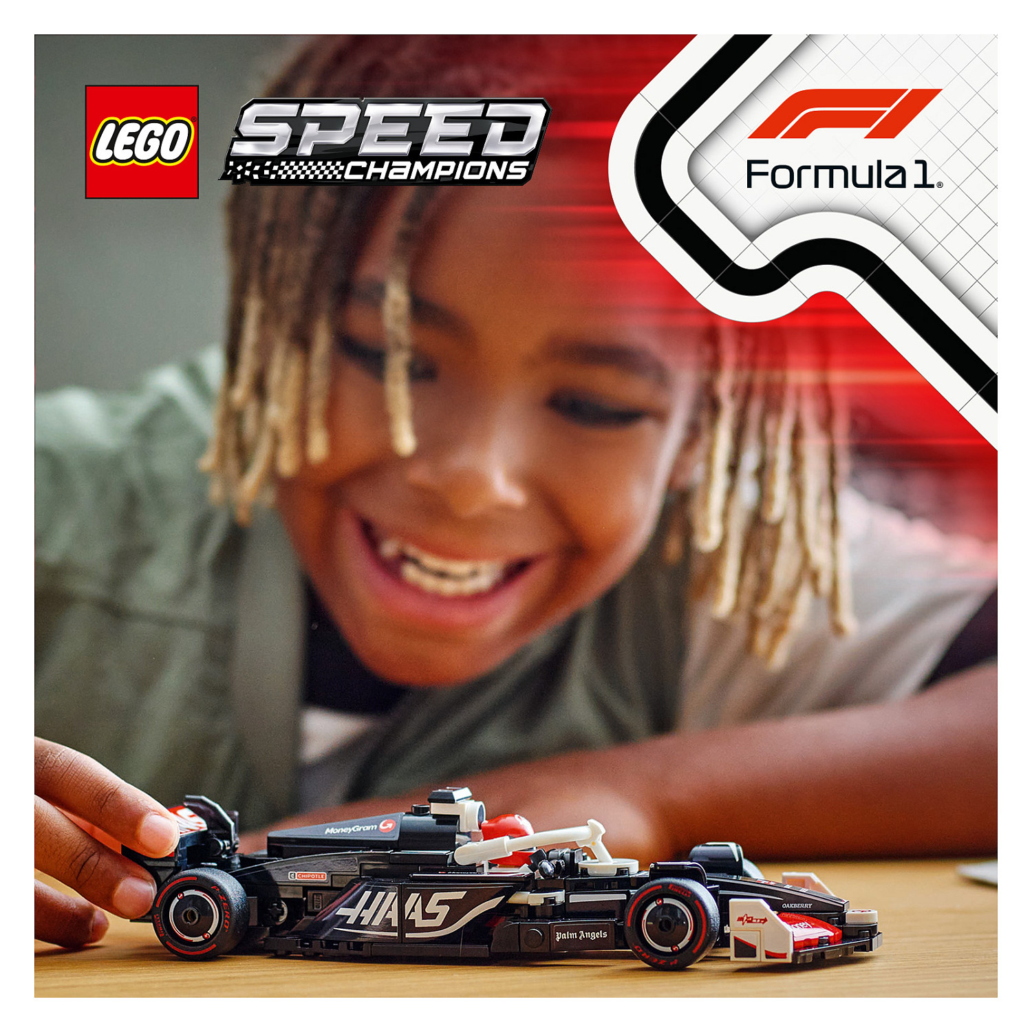 LEGO Speed Champions MoneyGram Haas F1 Team VF-24 Racing Car 77250 - 25