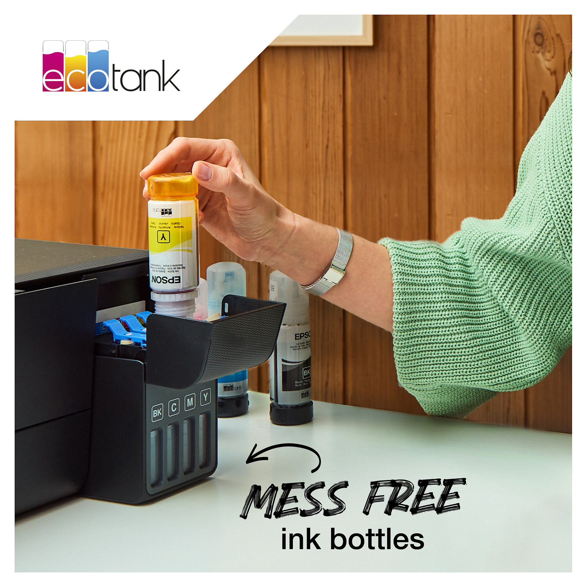 INK Epson 102 C13T03R440 Ink / up to 6,000 pages  - Verdhë - 4