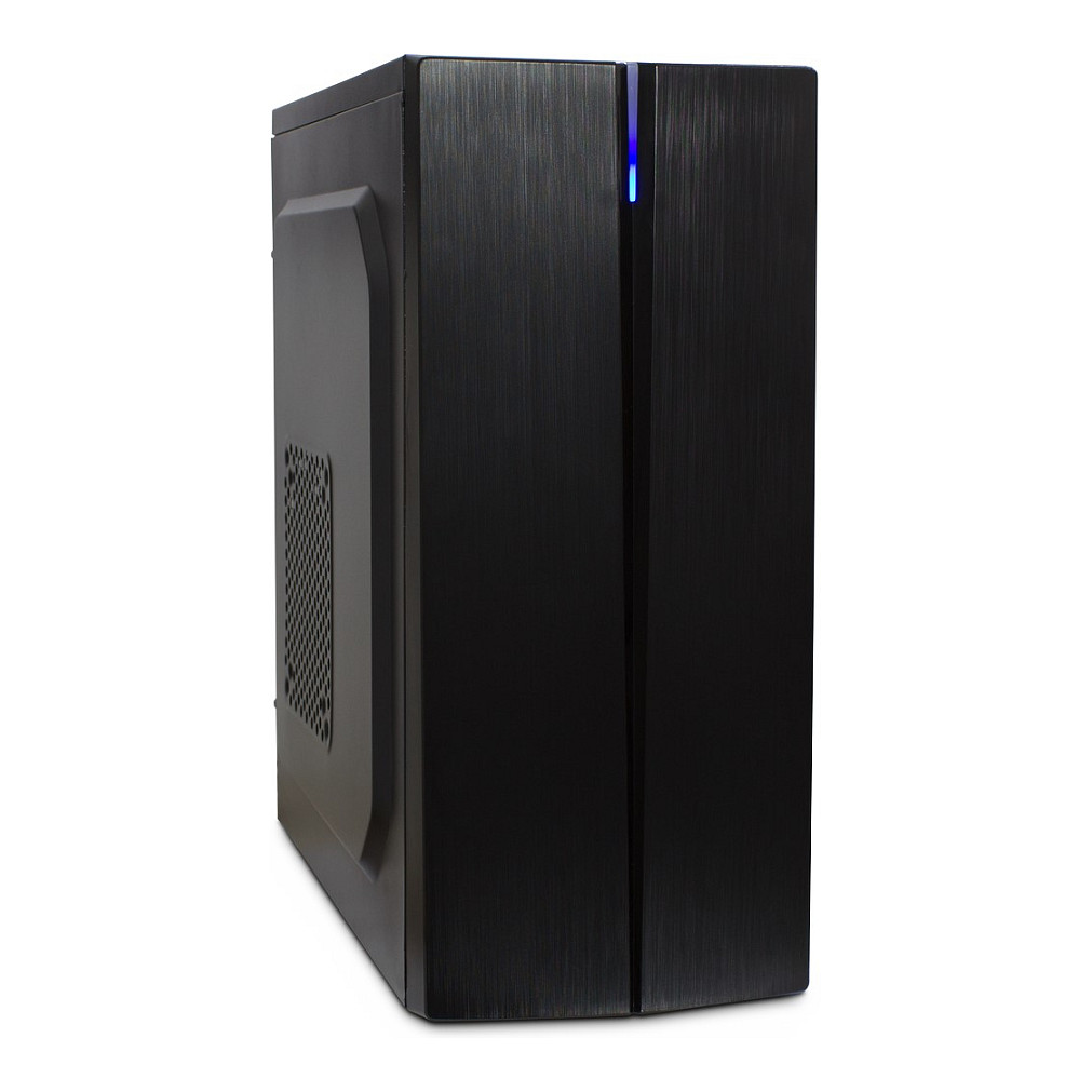 Kasë PC Inter-Tech B-48 / Mid Tower / ATX / 120/140mm Fan Support / 2.5" + 3.5" Bay - Zezë - 1
