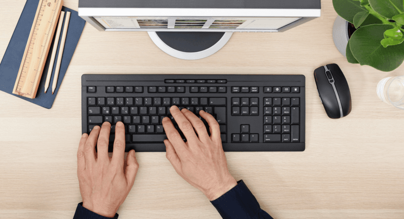 Combo (Tastierë & Maus) Cherry Stream, Wireless, AZERTY – Zezë - 2