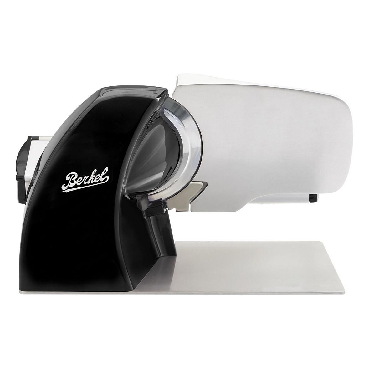 Prerëse Elektrike për Ushqime Berkel Home Line 200 Plus, 190W, Teh 195mm, Prerje deri 18mm - Zezë/Bardhë