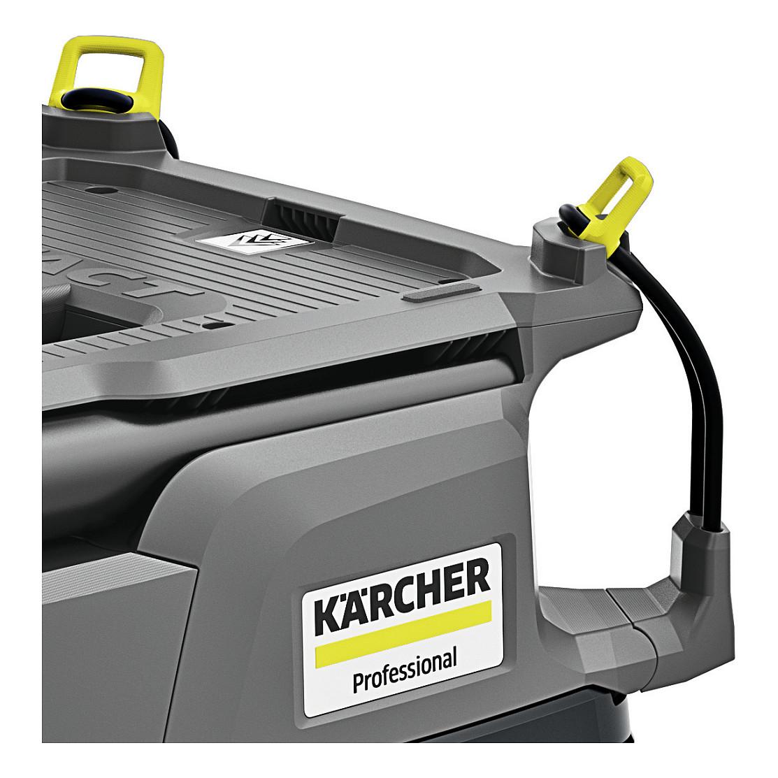 Fshesë me Vakum Kärcher NT 30/1 Tact L / Wet & Dry / 1380W / 30L / Tact - Zezë/Hiri - 3