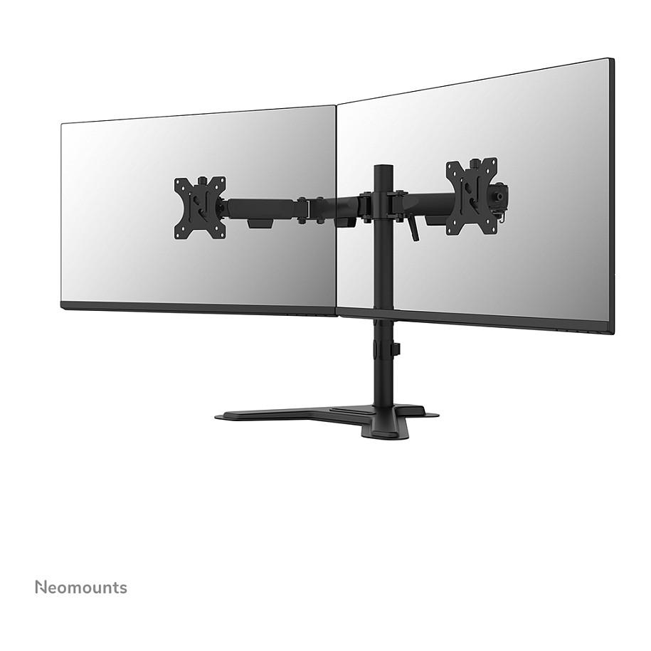 Mbajtëse për Monitor Neomounts, 2 Monitorë, 10"-32", 6kg - Zezë
