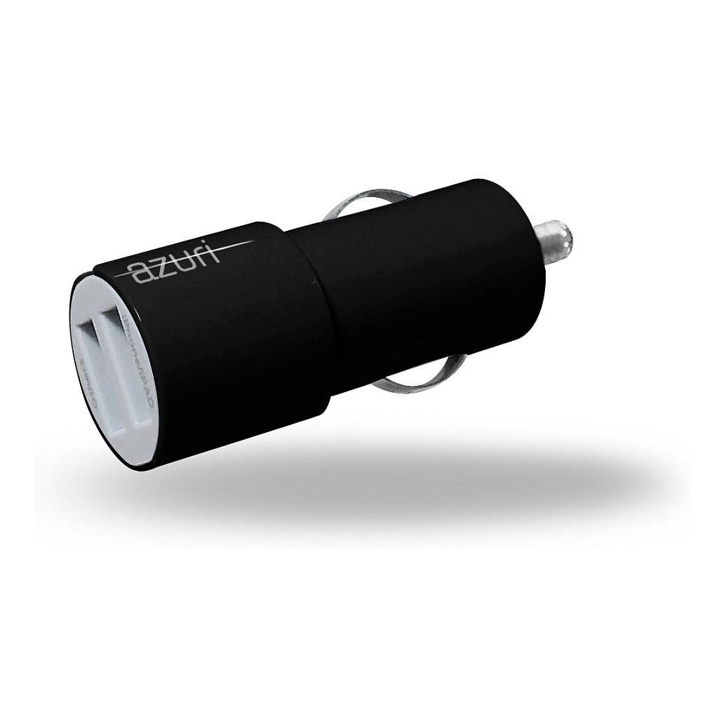 Karikues për veturë Azuri / 12V / 2x USB-A / 3.4A - Zezë