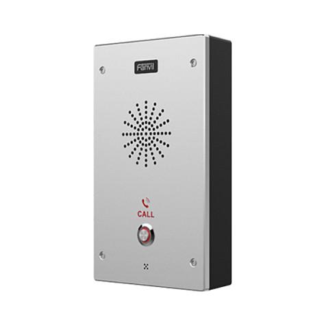 Intercom Audio IP Fanvil i16S, 2 linja SIP, PoE, IP65, IK10 - Hiri/Zezë