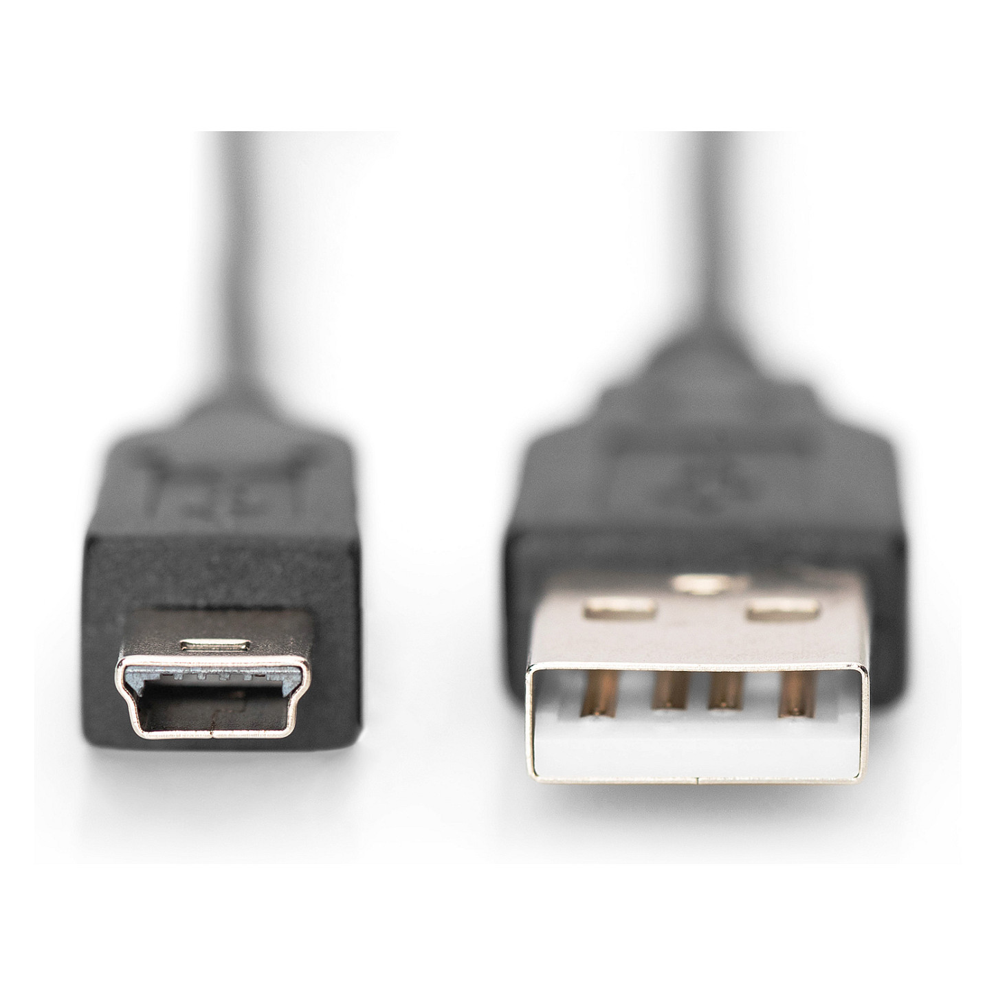 Kabllo USB DIGITUS / USB 2.0 / A - Mini B / 1.8 m - Zezë - 2