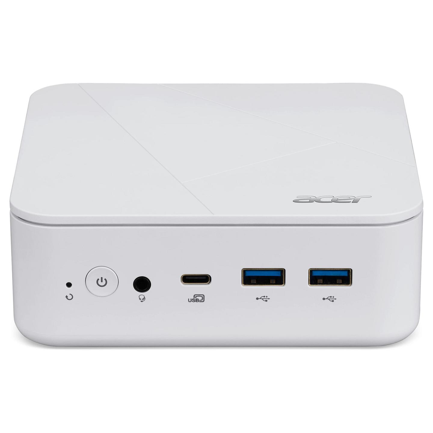 Mini Kompjuter Acer Revo RB102, Ryzen 7 7730U, 16GB DDR4, 512GB, Radeon Graphics - Bardhë