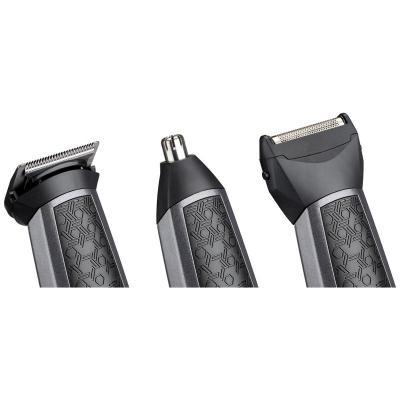 Makinë rroje multifunksionale BaByliss MT727E / 10-in-1 / Carbon Titanium / 0.5–8mm / 60 Min / Ni-MH – Zezë/Argjendtë - 2