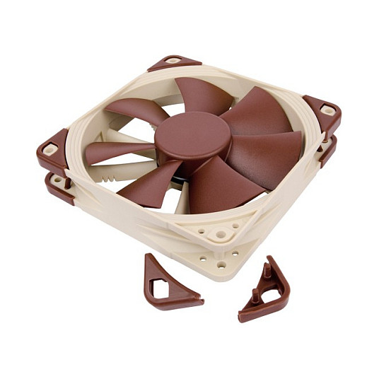 Ftohës për Kasë  Noctua / NF‑F12 PWM / Fan / 120mm -  Kafe/Bezhë - 4