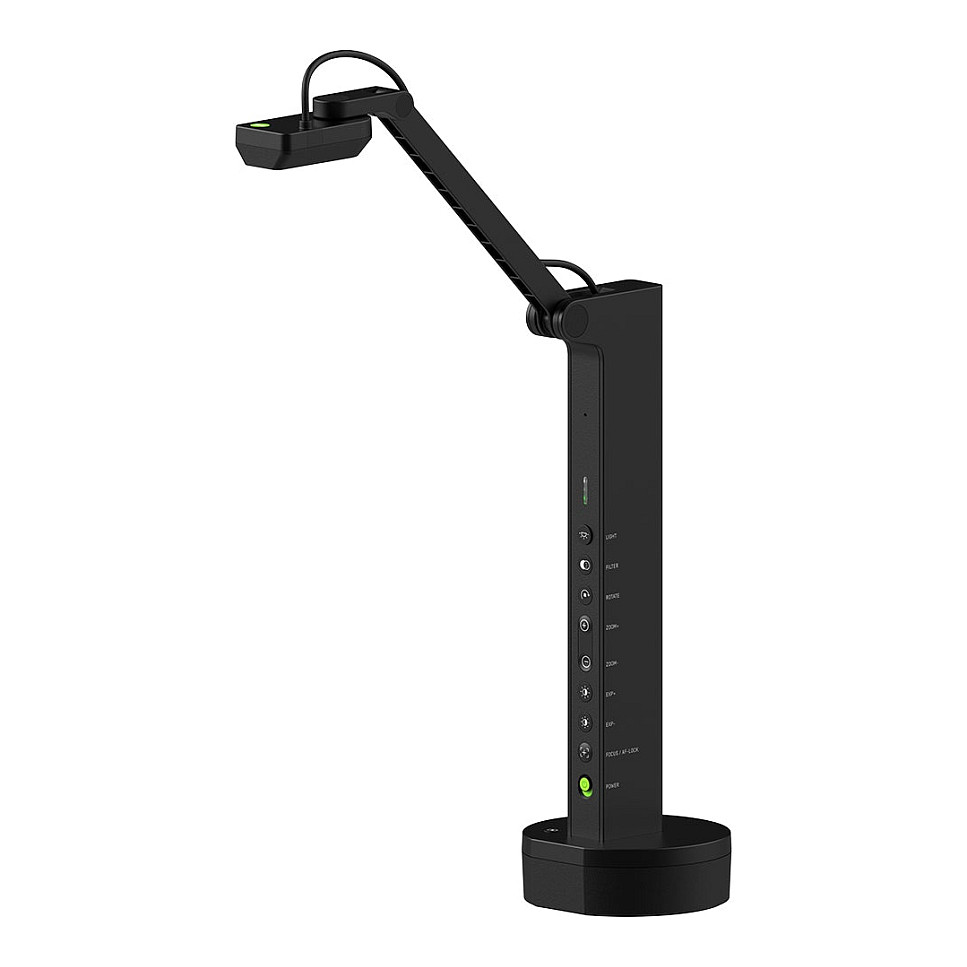 Kamerë Dokumentesh IPEVO VZ-X ULTRA / Sony 13MP CMOS / 4K / Autofocus / 4x Digital Zoom / USB-C / HDMI / Wi-Fi / AI Noise Reduction - Zezë - 1