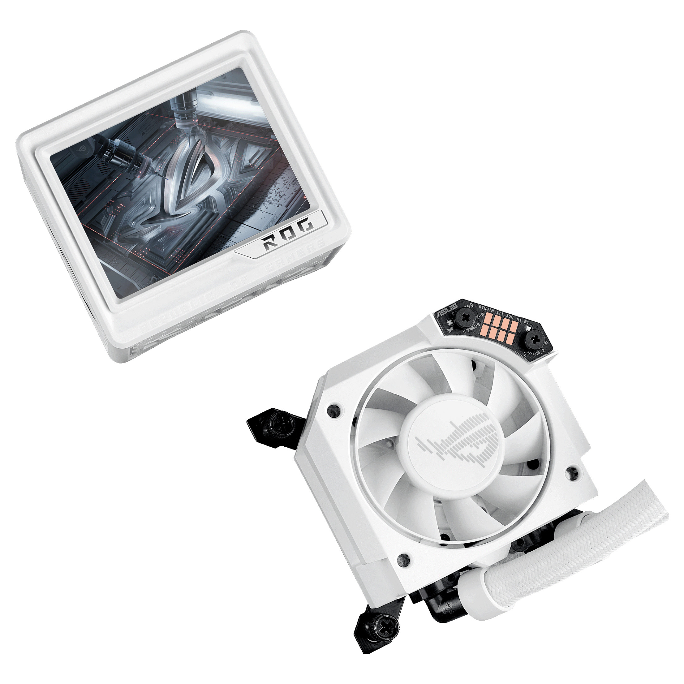 Ftohës për Procesor ASUS ROG Ryujin III 360 ARGB EXTREME - Bardhë - 8
