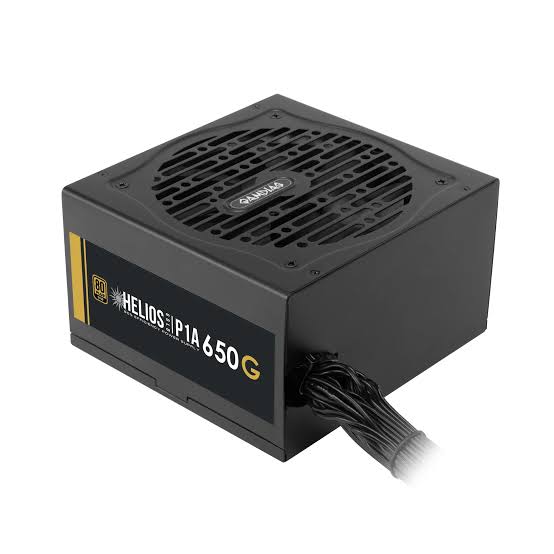 Furnizues Energjie ATX GAMDIAS Helios P1A-650G / 650W / 80 PLUS Gold / ATX 2.52 - Zezë