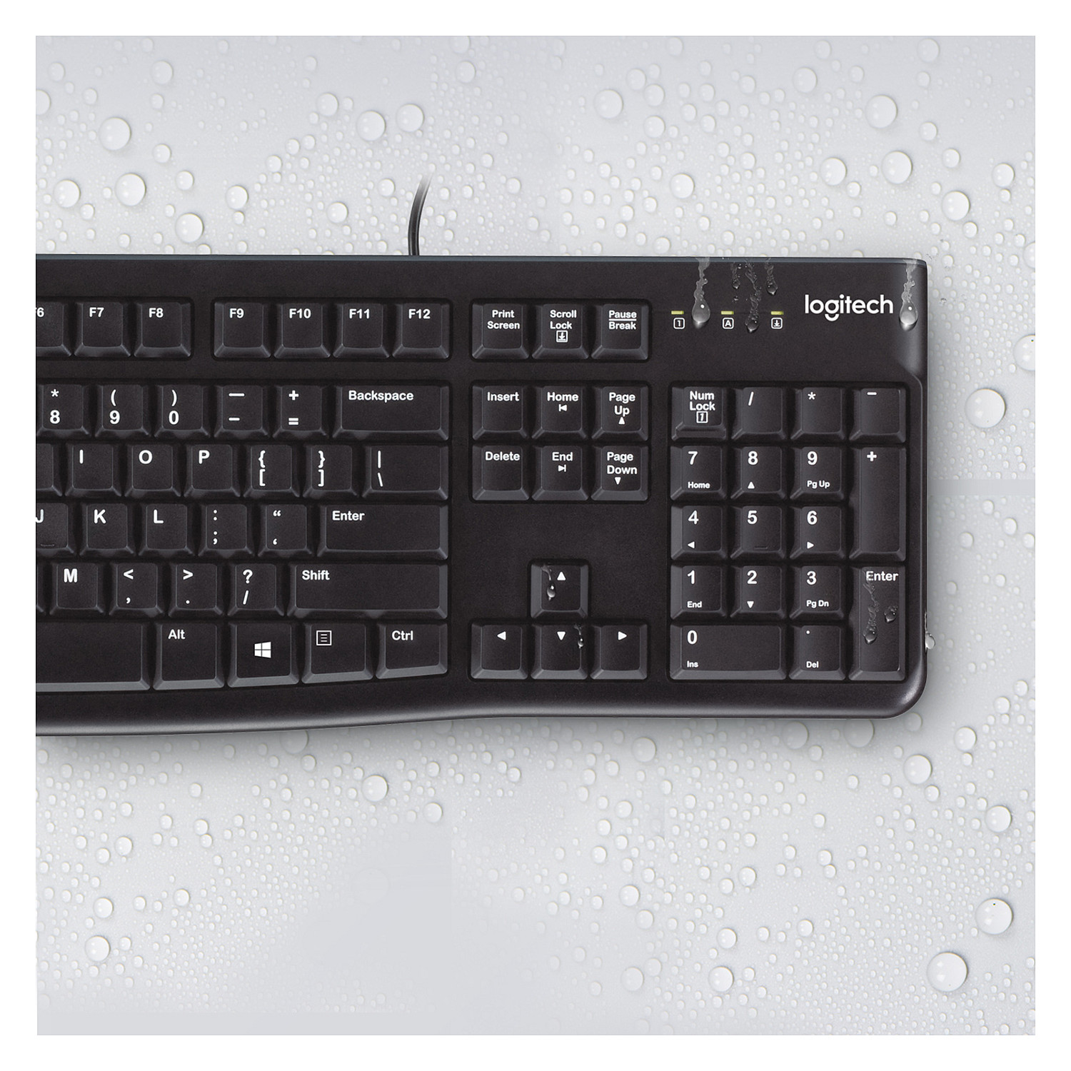 Tastierë me kabllo / Logitech K120 / Dutch layout / USB - 8