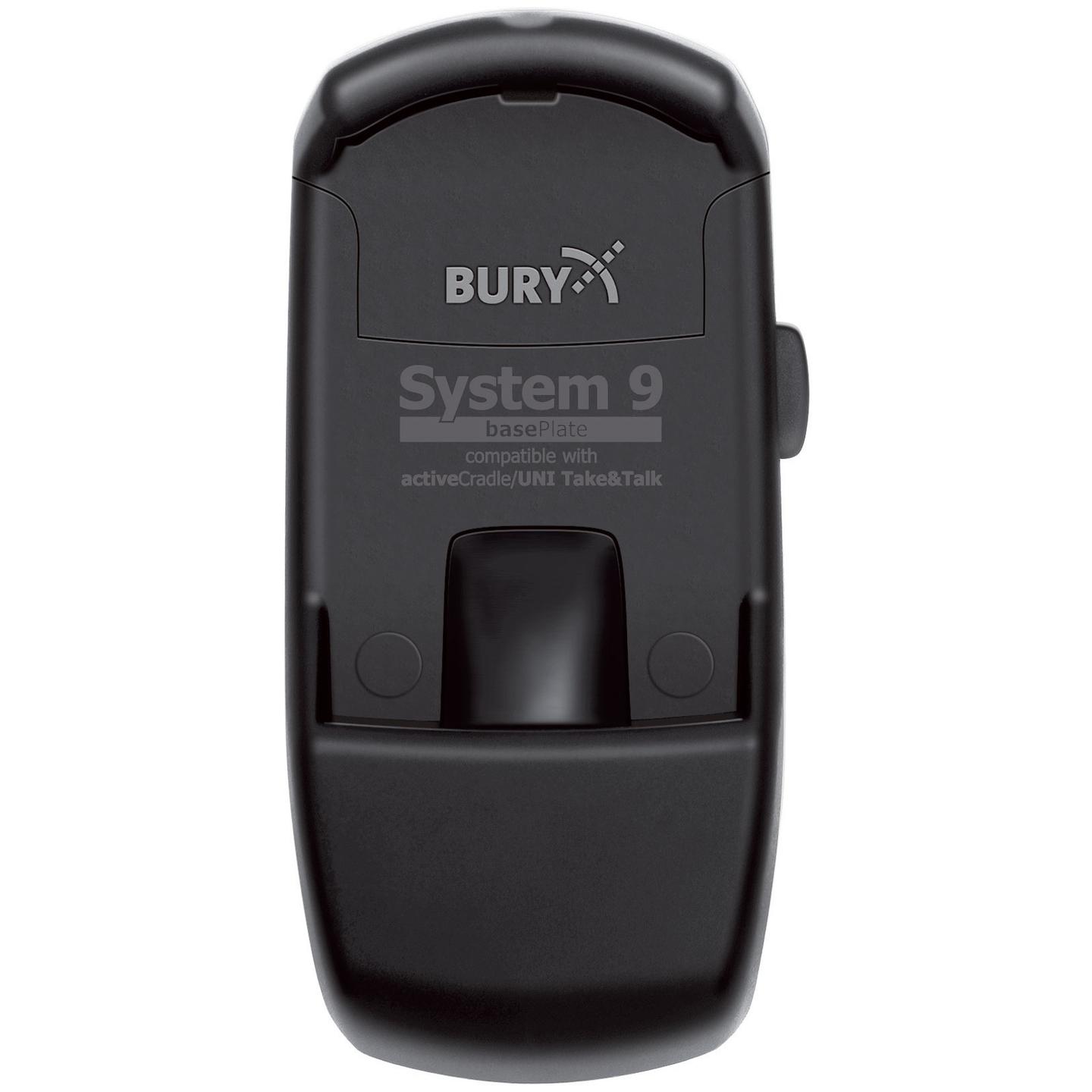Mbajtëse për telefon Bury Base Plate System 9 / Active Cradle – Zezë - 1
