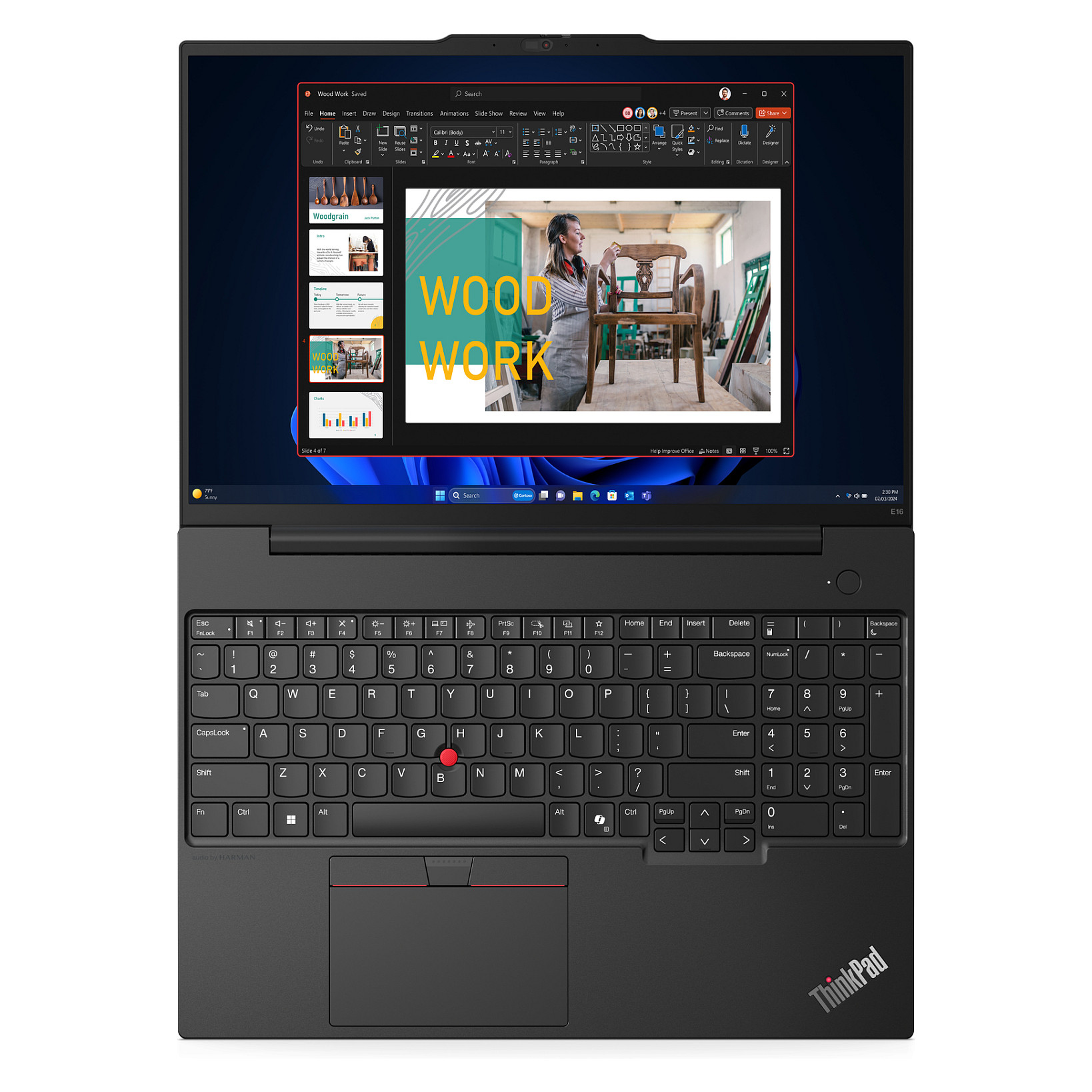 Laptop Lenovo ThinkPad E16 G2 / Ultra 5 125U / 16GB DDR5 / 512GB / 16" WUXGA IPS 60Hz / Intel Graphics / DE  - Zezë - 8