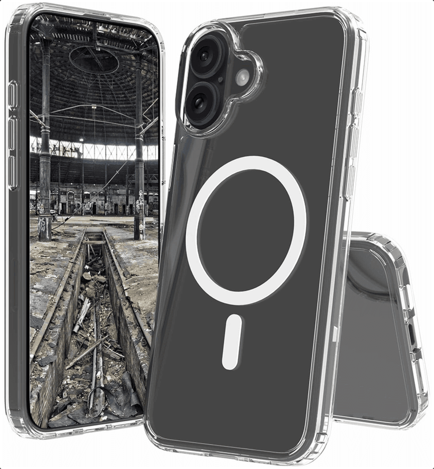 Aksesorë Apple JT Berlin Pankow Clear MagSafe / Case / iPhone 16 Plus / TPU + Akrilik / MagSafe - Transparente