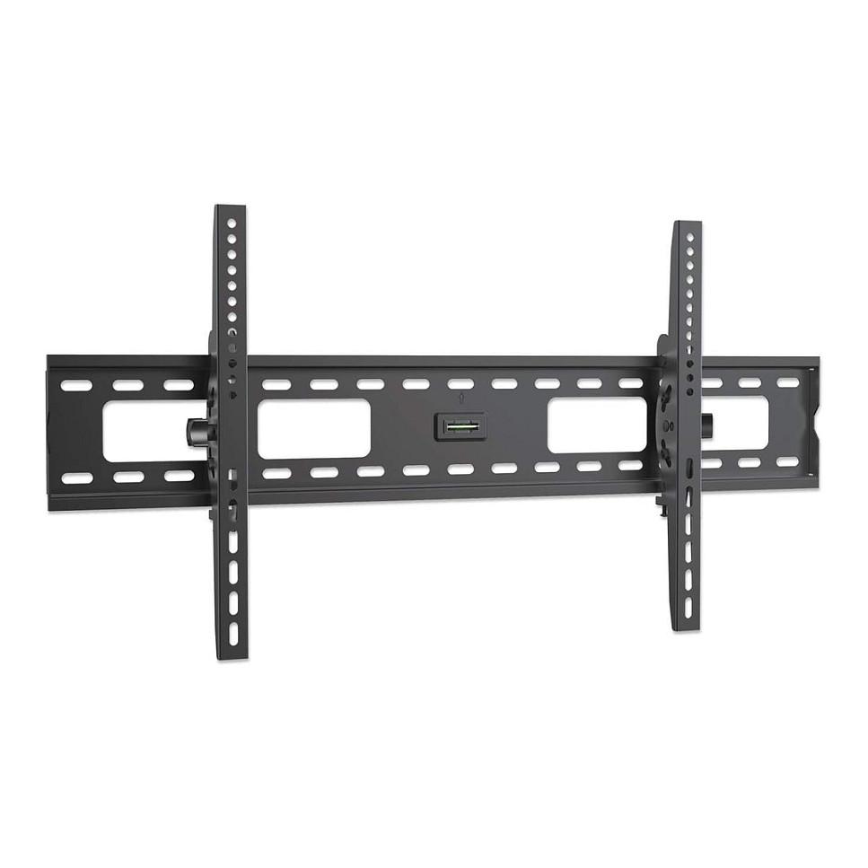 Mbajtëse Muri për TV Manhattan 423830 / 37"-86" / 75kg / Tilt ±10° - Zezë - 2