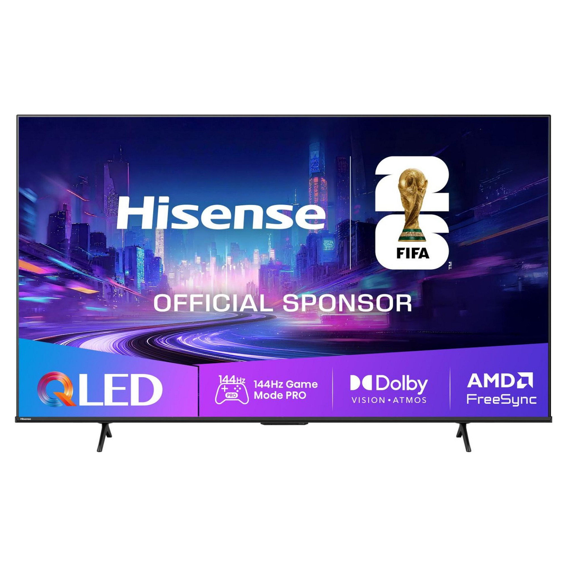 Smart TV Hisense 75E77Q PRO / 75"/ 4K Ultra HD / QLED / 144Hz / HDMI+USB - Zezë