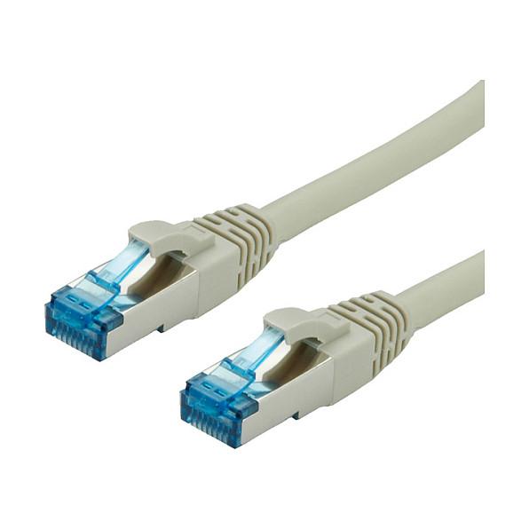 Kabllo për Rrjet VALUE 21.99.0867 / RJ45 - RJ45 / Cat.6A / S/FTP (PiMF) / AWG 27 / 500 MHz / 10 m - Gri