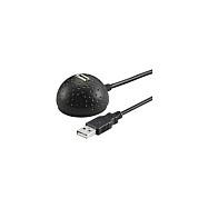 Kabllo USB Goobay 68913 / USB 2.0 A Mashkull në A Femër / 1.5m - Zezë