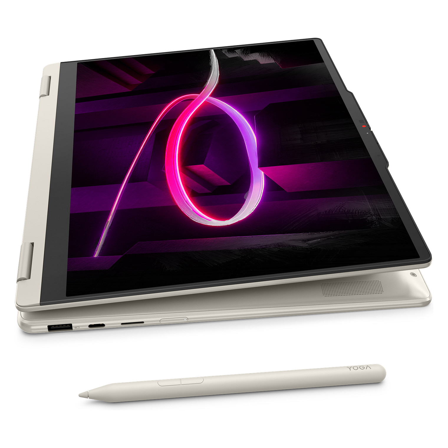 Laptop Lenovo Yoga 7a 2-in-1 14AGP11 / RYZ AI 7 445 / 32GB LPDDR5x / 1TB / 14" WUXGA OLED Touch 60Hz / AMD Radeon 840M / DE  - Argjend - 16