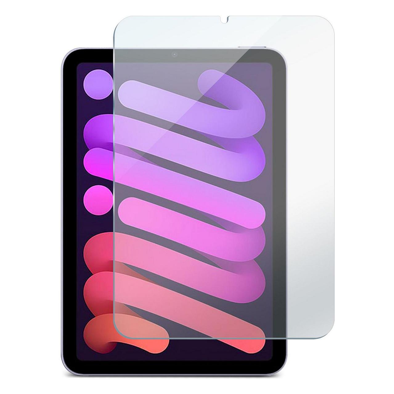 Mbrojtëse Ekrani eSTUFF Titan Shield për iPad Mini 6/7, Xham i Kalitur, 9H, 0.33mm - Transparente - 1