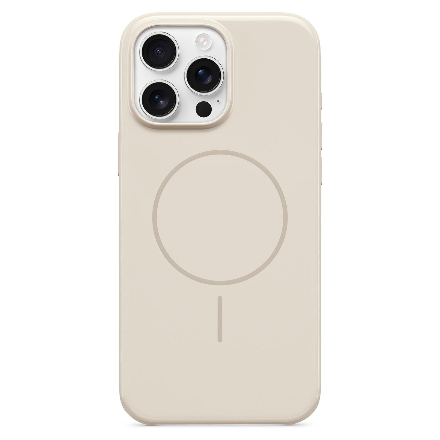 Case për Telefon Beats, MagSafe, iPhone 16 Pro Max - Beige
