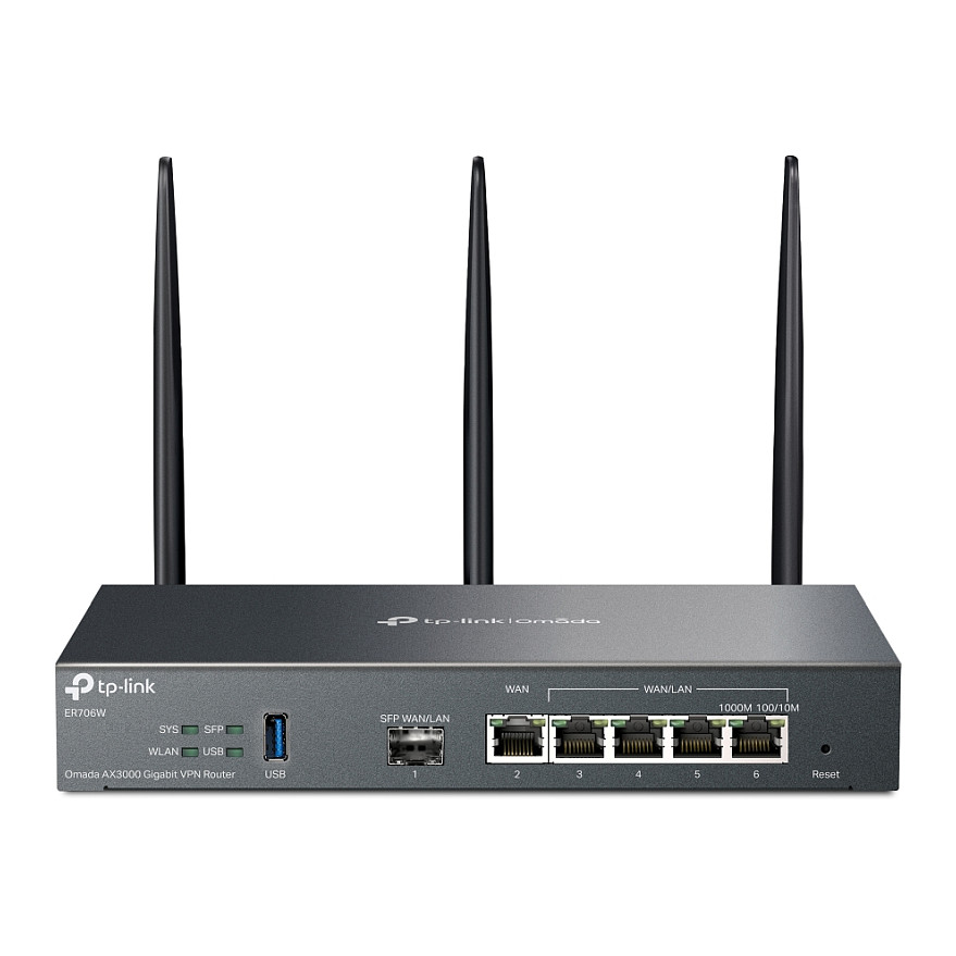 Ruter TP-LINK Omada ER706W / Gigabit VPN Wi-Fi 6 - 1