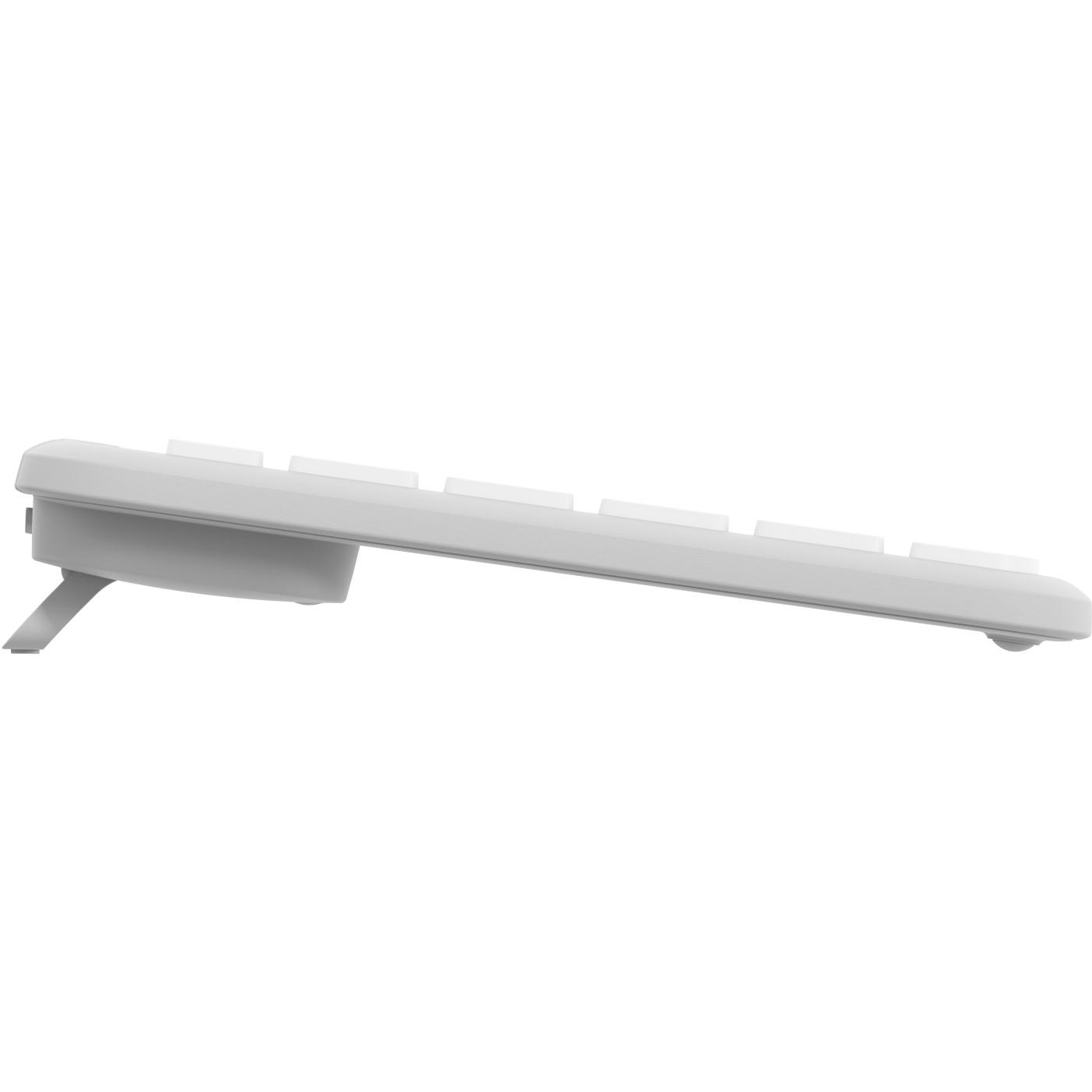 Tastierë pa kabllo Logitech Signature Slim K950 / Full-Size / Bluetooth 5.1 / Logi Bolt / 3 Pajisje / 36 Muaj - Bardhë - 2