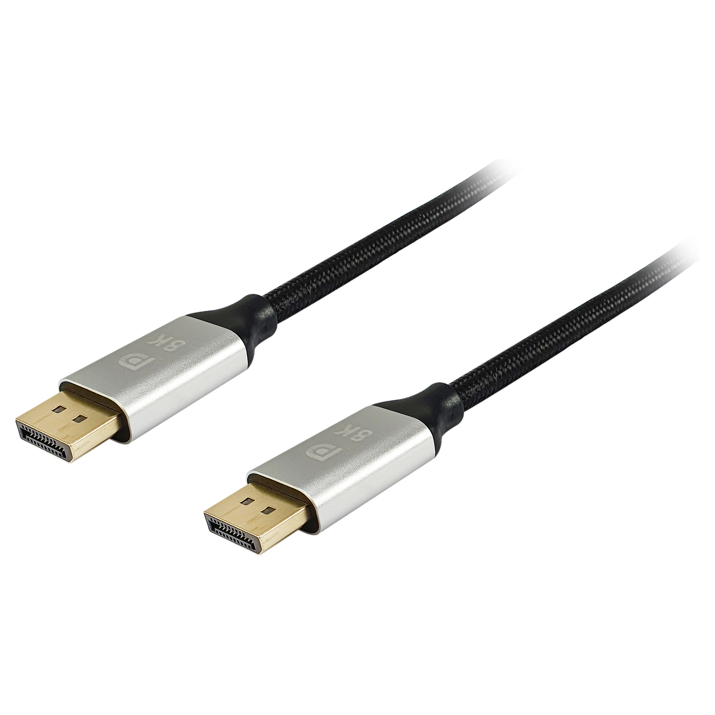 Kabllo DisplayPort Equip Cable 1.4 Male/Male 3m 8K/60Hz HDCP Premium – Zezë - 1