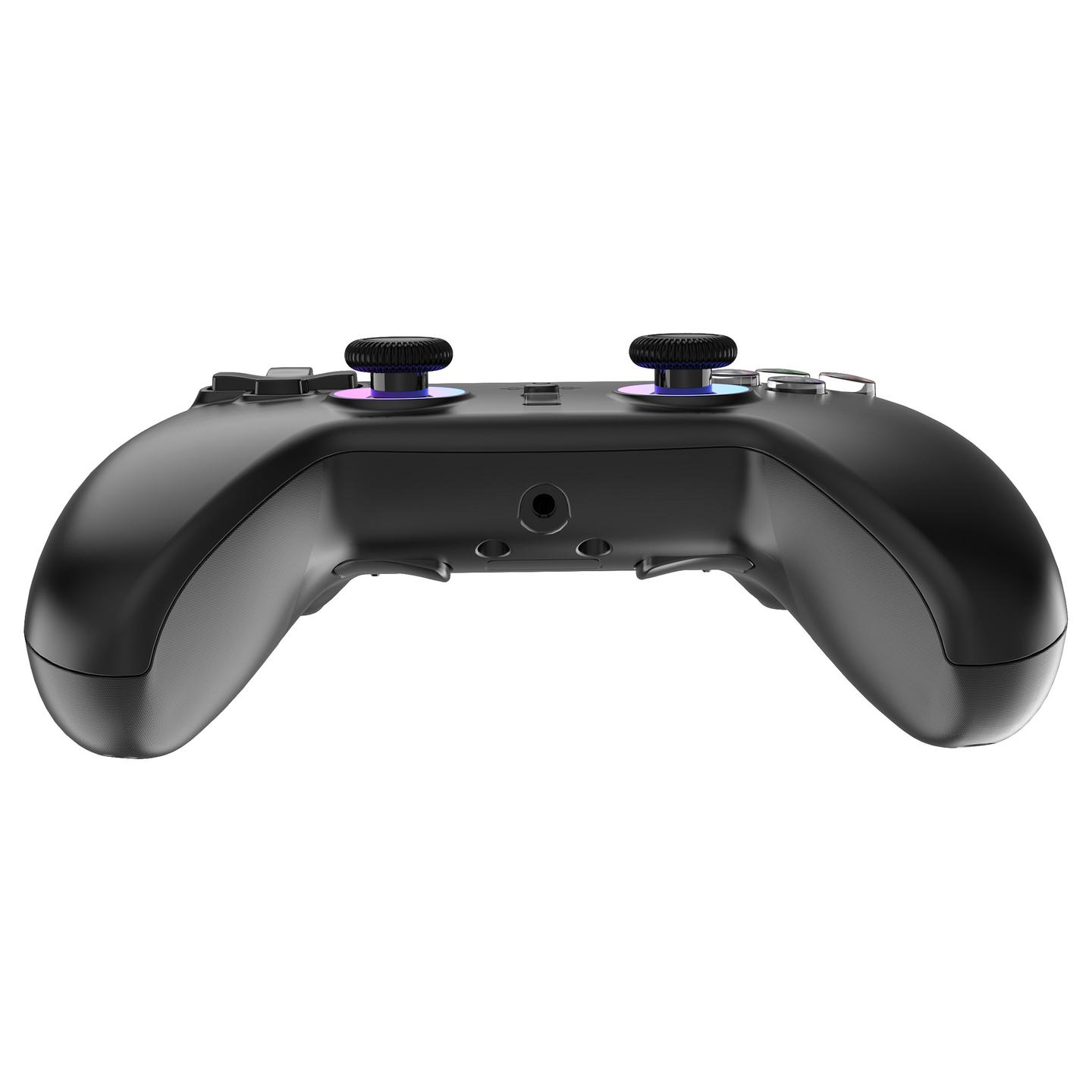 Kontroller për Sony Deltaco GAM-189 / Wireless / Hall Effect / RGB / PS5 / PC / Android & iOS – Zezë - 5