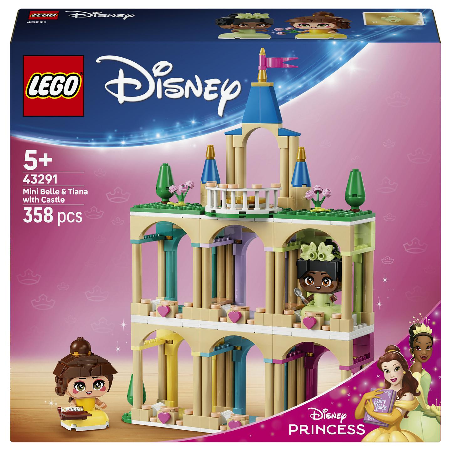 LEGO Disney Princess Mini Belle & Tiana with Castle 43291