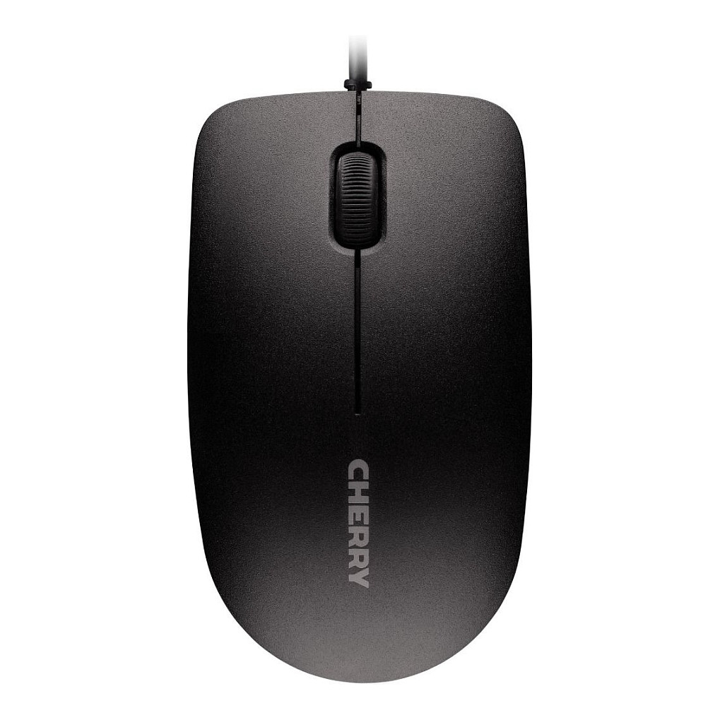 Set tastierë dhe maus me kabllo CHERRY DC 2000 / USB / QWERTY US / 1200 DPI / 3 butona  - Zezë - 3