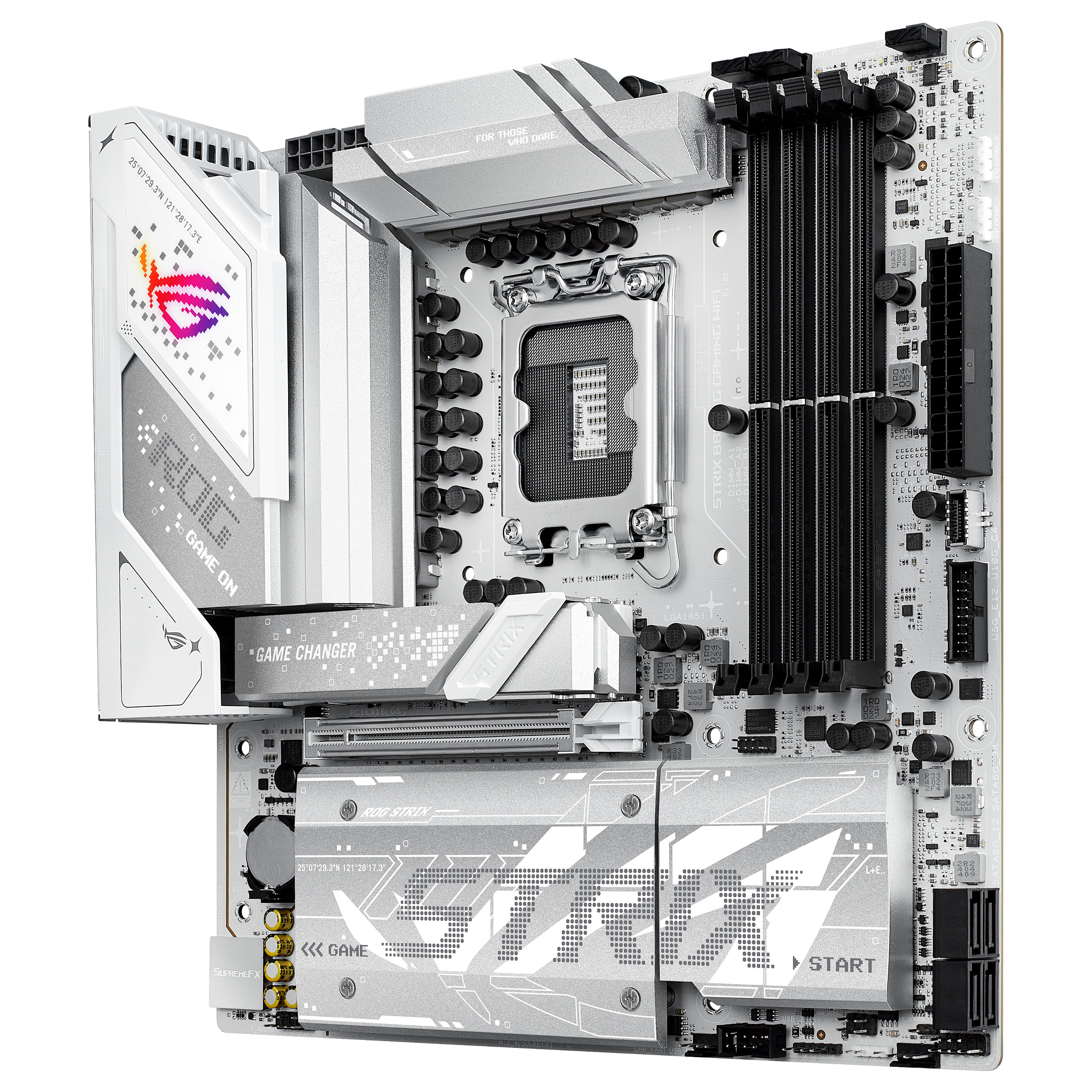 Pllakë Amë MB Intel LGA1851 ASUS ROG STRIX B860-G GAMING WIFI DDR5 - 6