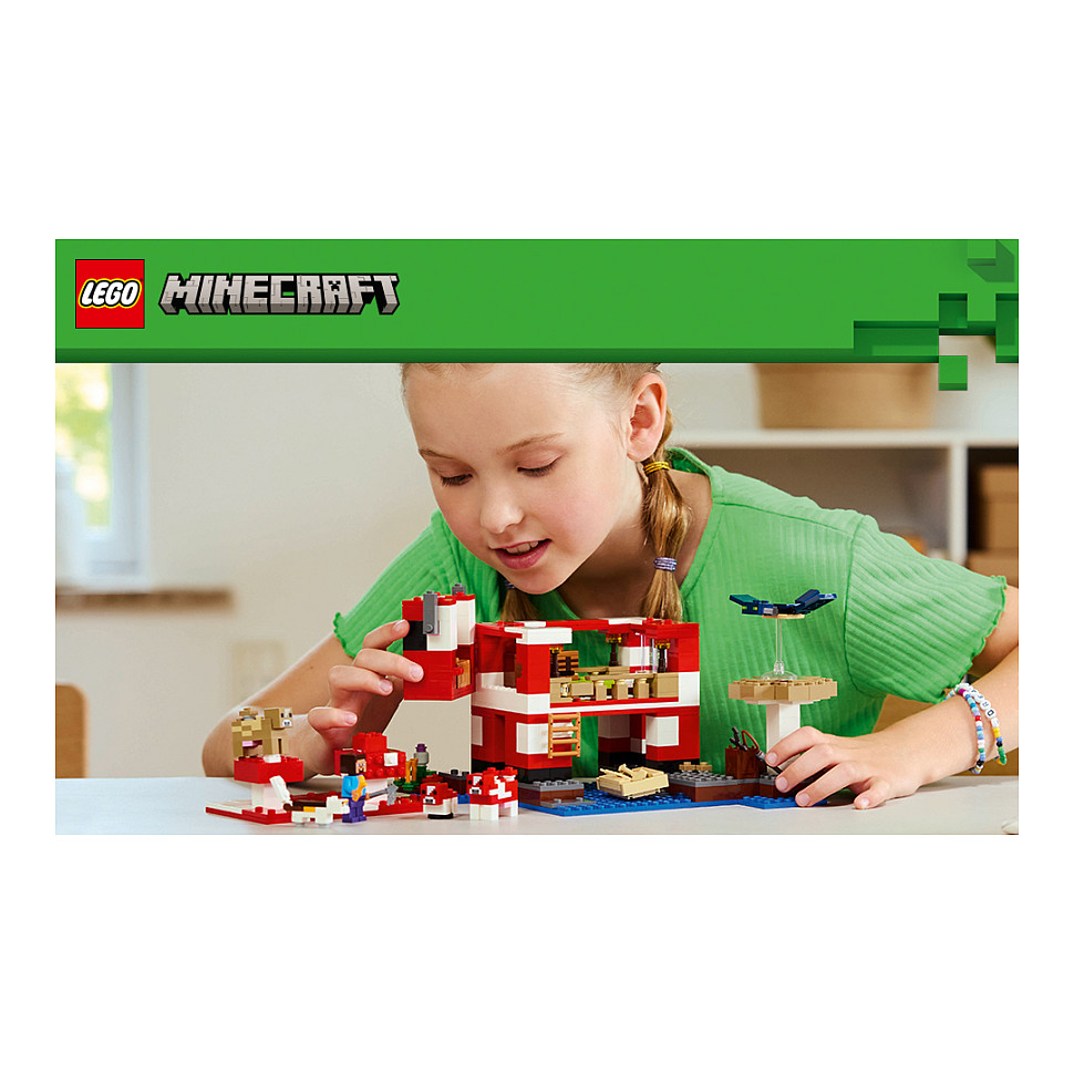 LEGO 21270 Minecraft The Mooshroom House - 15