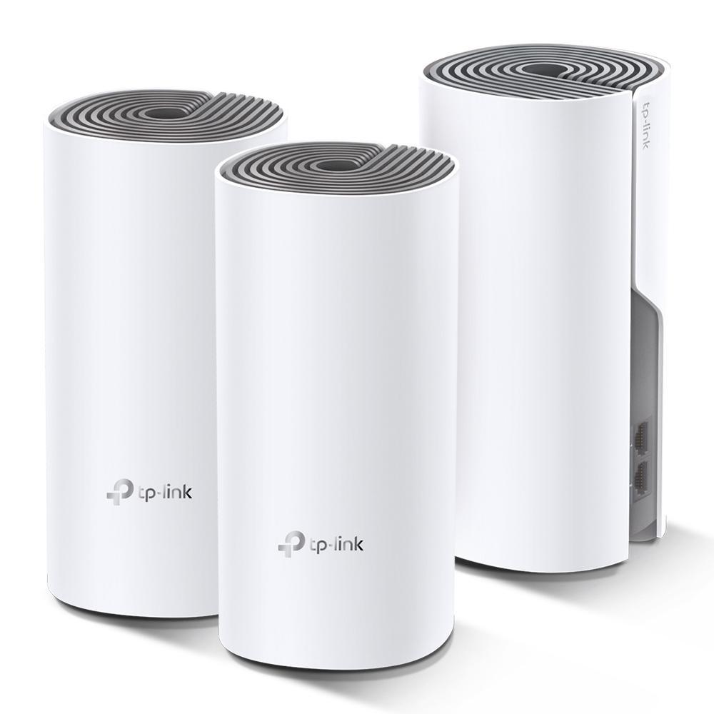 TP-Link Mesh Wi-Fi E4 / DECO E4 (3-Pack) / AC1200 / Wi-Fi 5 / Dual-Band / 3 Njësi - Bardhë/Gri - 2