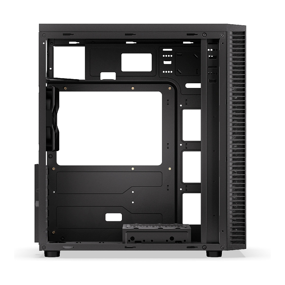 Kasë PC ENDORFY Armis 100 Solid / Tower / 120mm Fan / HDD 2.5"/3.5"/5.25" - Zezë - 7