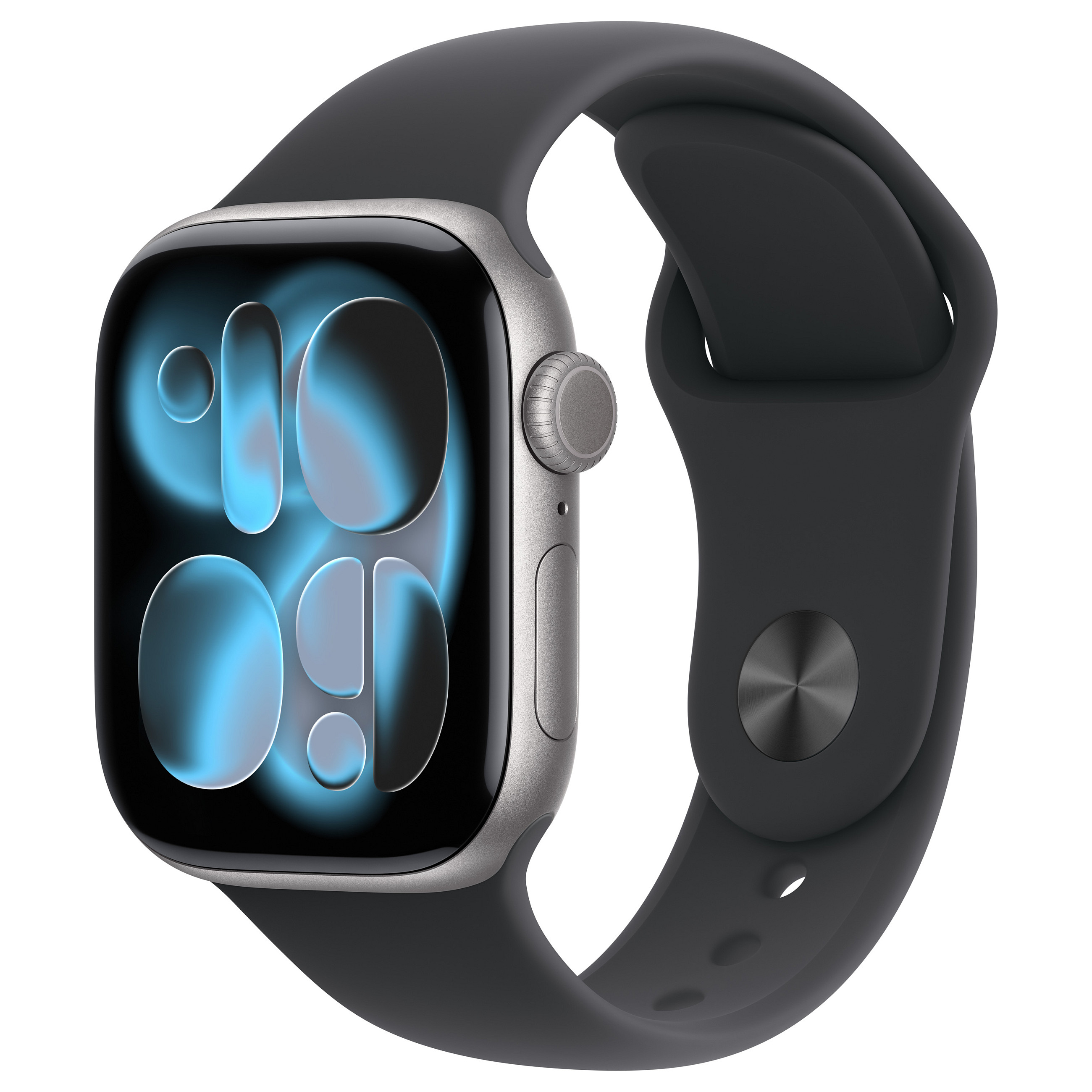 Apple Watch S11 / 42mm / Cellular / Aluminium Space Gray Case with Black Sport Band – S/M - 1