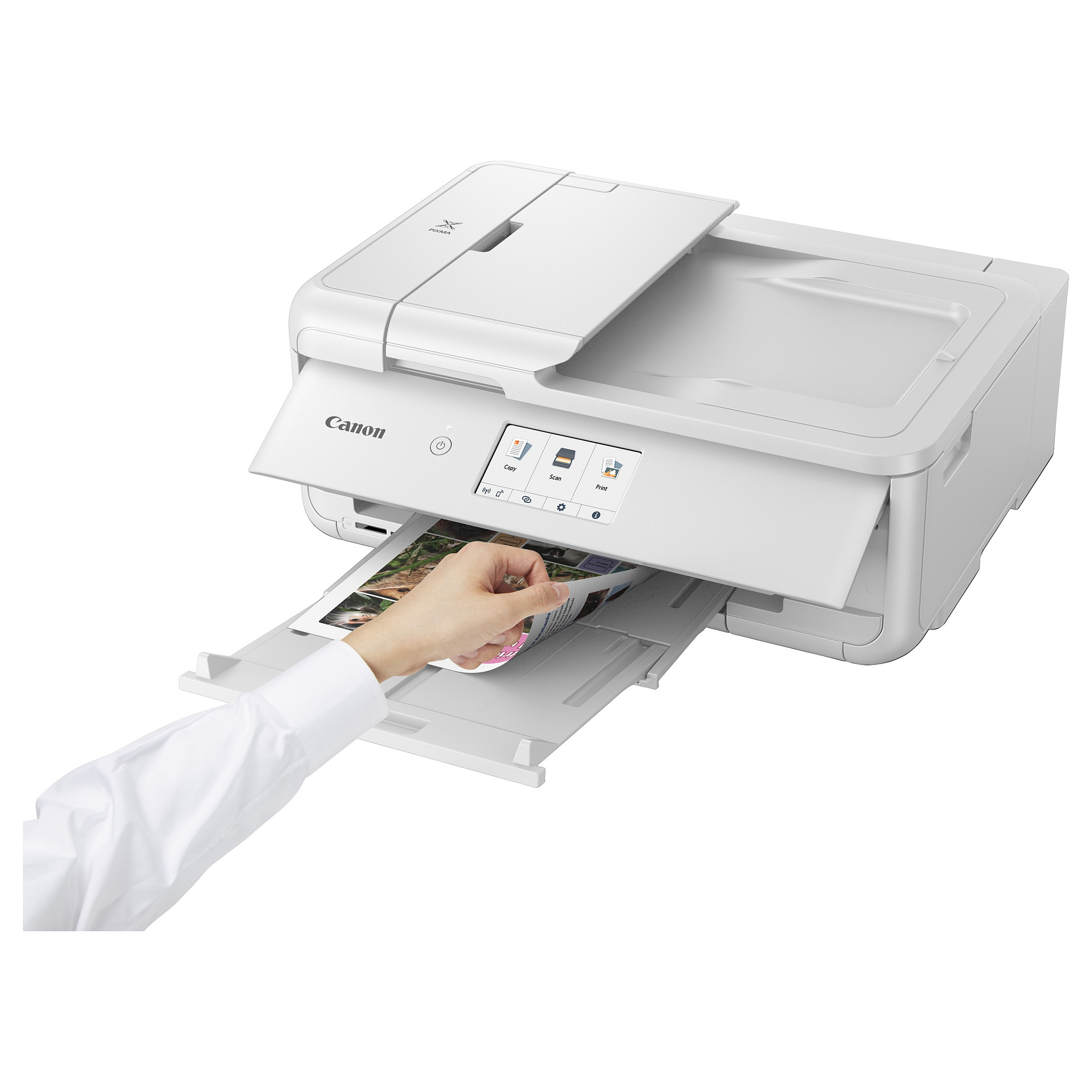 Printer Multifunksional T Canon PIXMA TS9551Ca WIFI Touch / 3in1 / A3 / 15ppm - Bardhë - 10