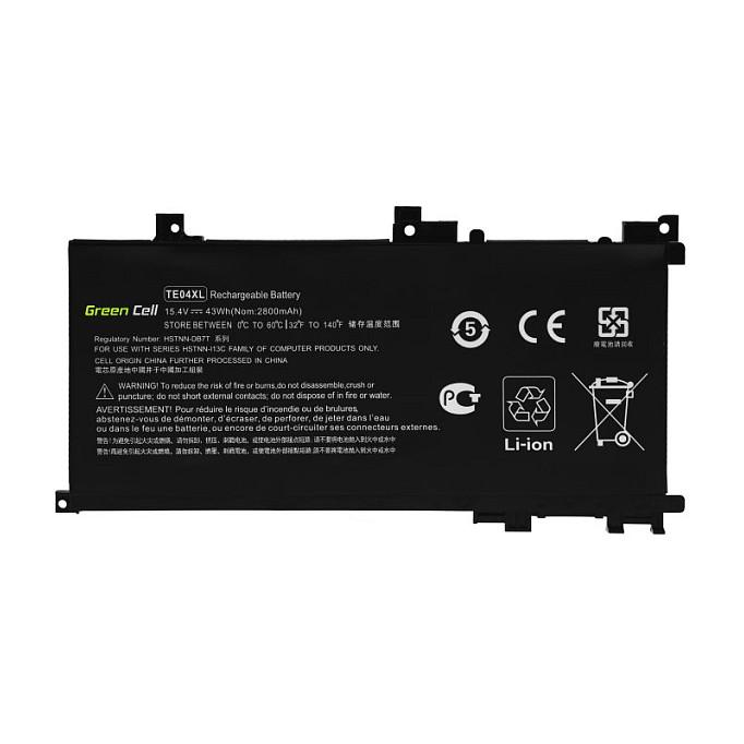 Bateri Green Cell HP180 për HP Omen/Pavilion, 15.4V, 2800mAh, 43Wh, Li-Polymer - Zezë - 5