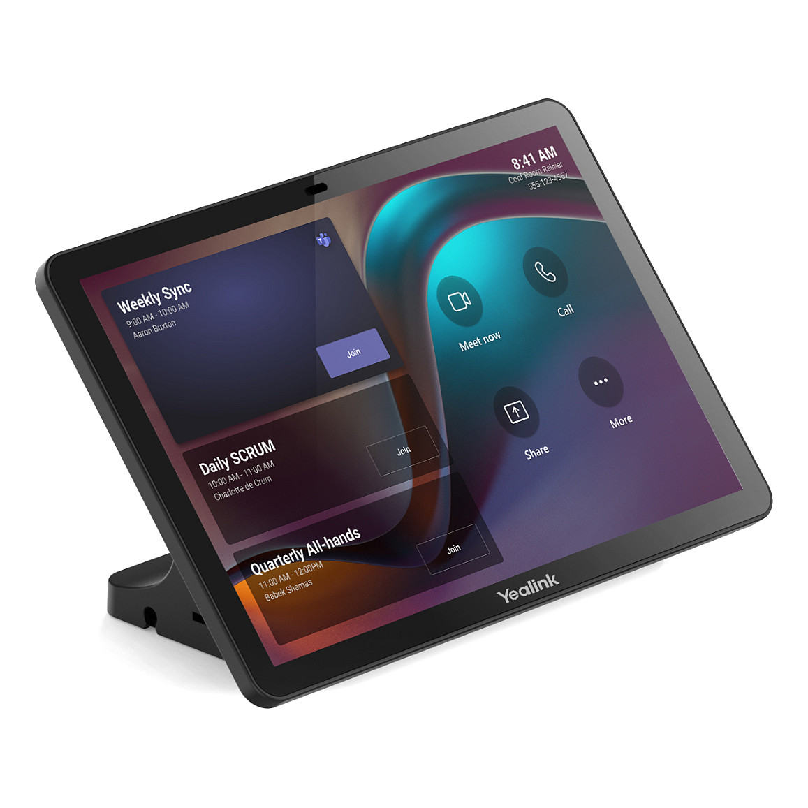 Aksesorë për Konferencë Yealink CTP25 / 8" / Touch Panel / Kontrollues - Zezë