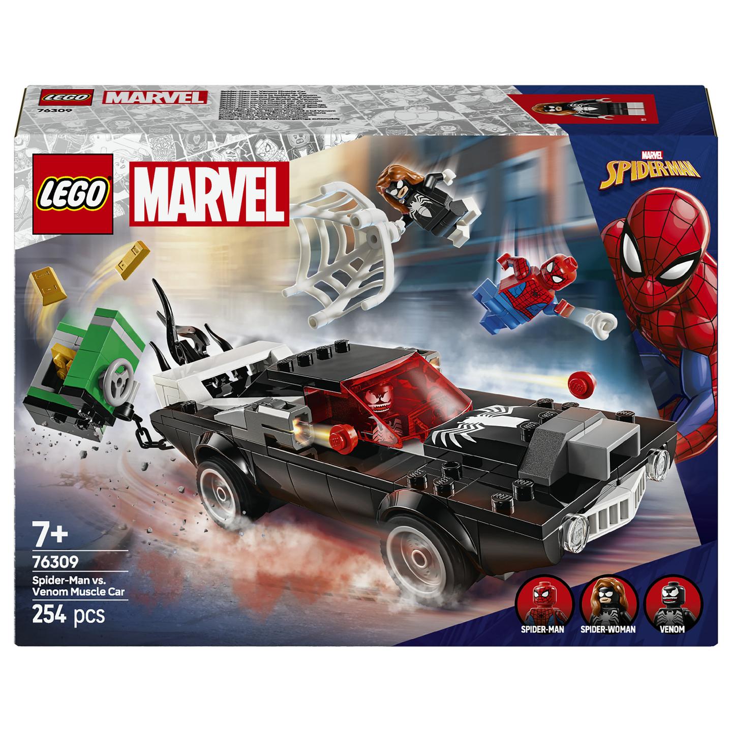 LEGO Marvel Spider-Man vs. Venom Muscle Car 76309