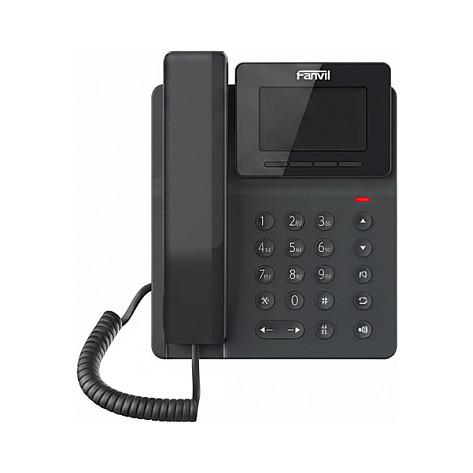 Telefon VoIP Fanvil V50P, 2 Linja SIP, Ekran LCD 2.3", PoE - Zezë