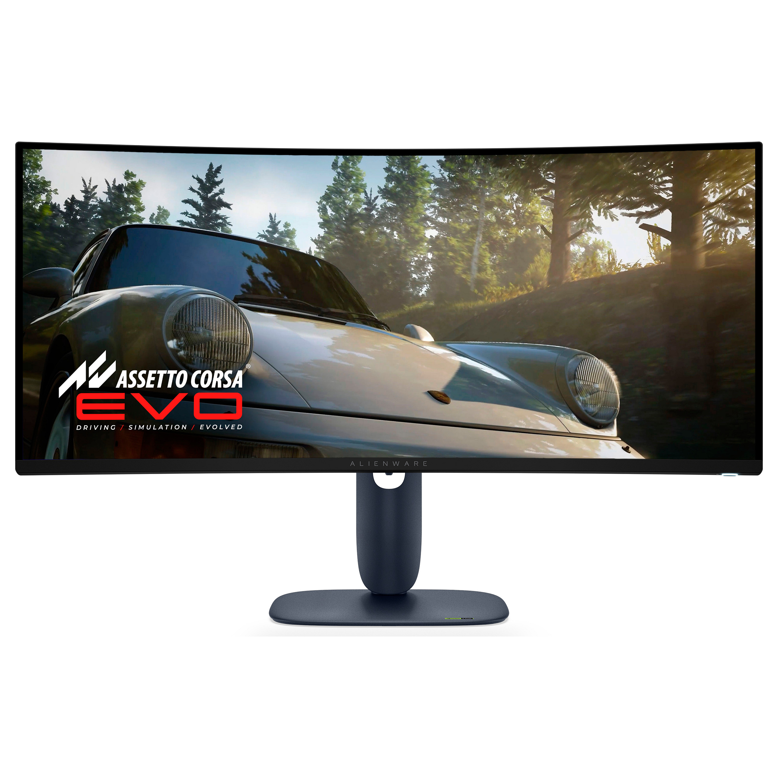 Monitor Gaming ALIENWARE AW3425DW / 34"/ Wide Quad HD / QD-OLED / Curved / 240Hz / 0.03ms / USB-B + USB-A + USB-C + HDMI + HDCP - DisplayPort - Blu e mbyllur - 1